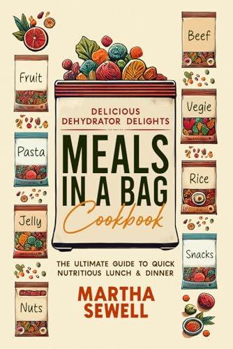 Delicious Dehydrator Delights: Meals in a Bag Cookbook: The Ultimate Guide to Quick Nutritious Lunch & Dinner