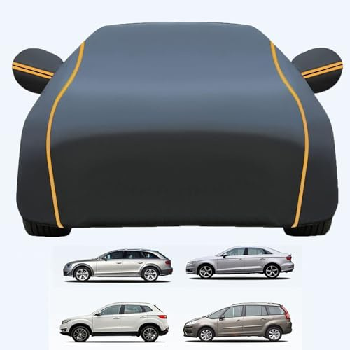 Waterproof Outdoor Car Cover for Mercede -Ben ML 350 Covers,Full Car Cover Anti-Aging Scratch-proof UV-proof,Customizable with Storage Bag,Easy to Store