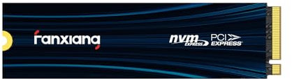 fanxiang NVMe SSD 2TB, M.2 PCIe Gen4x4 Gaming Solid State Laufwerk mit SLC Cache, 7100MB/s Lesen, Interne Festplatte für PC PS5 Laptop Datenübertragung S880E