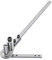 Milageto Piegatubi manuale per metalli, piegatrice angolare, utensile manuale, pratico strumento multifunzione per piegare tubi in ottone, tubi in acciaio, per 1 Mm a 4 Mm
