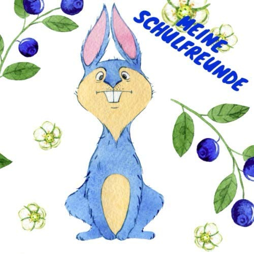 Meine Schulfreunde: Freundschaftsbuch für Freundinnen und Freunde mit Waldfreunde Motiv I Erinnerungsbuch an Schulfreunde und Schulzeit I Kitzelbuch mit Platz für selbstgemalte Bilder