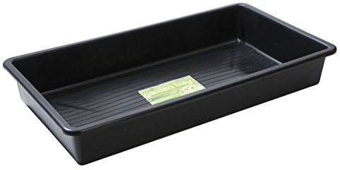 Tierra Garden GP100B Chief Tan Vassoio per Giardinaggio, Nero
