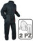 A-Pro Motorradkombi Roller Motorrad Regen Regenhose Regenjacke Wasserdicht Schwarz XXL