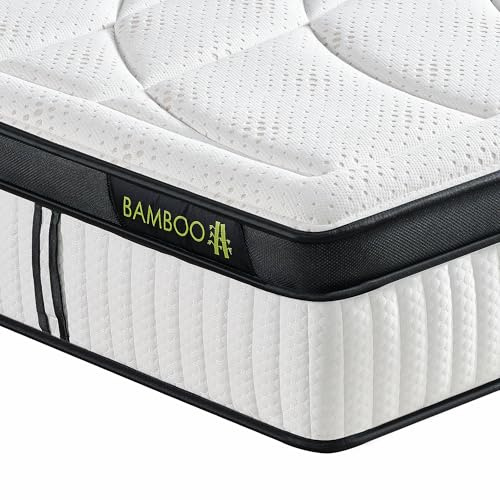 Suiforlun California King Mattress, 14 Inch Euro Top Gel Memory Foam Cal King Hybrid Mattress with 7 Premium Layers, 7-Zone Support & Pressure Relief, Medium Firm, 72*84”