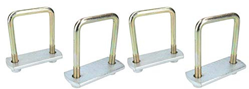 4pk M10 60 x 90mm U-Bolzen N-Schraube Platten & Nusse mit hoher Zugfestigkeit