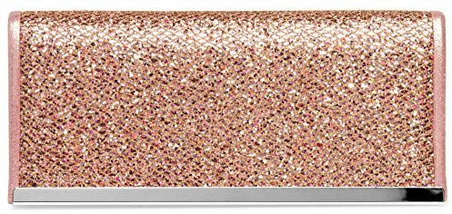 Caspar TA395 elegante Damen Glitzer Clutch Tasche Abendtasche