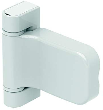 Mila Prosecure Composite Door Hinge Flush Face Fitting Timber White