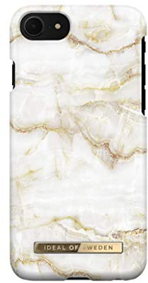 IDEAL OF SWEDEN Handyhülle für iPhone 8/7 / 6 / 6s (Golden Pearl Marble)