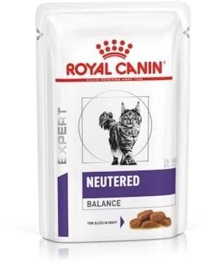 Royal Canin Expert Neutered Balance | 12 x 85 g | Aliment Complet pour Chats | Nourriture Humide pour Chats Adultes castrés ou ayant Tendance à Prendre du Poids