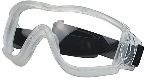 CUTIECLUB Haustierbrille Sonnenbrille Augenschutz Anti-UV-Farbe Kühlbrille mit Gummiband für Hunde Brille Weiß Transparent