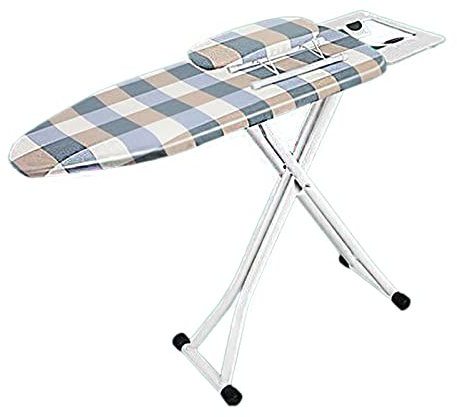 Planche a repasser table a repasser pliable petite table a repasser table a repasser pour centrale vapeur Conception de stabilisateur réglable en hauteur avec coussinets en coton ( Color : Scottish gr
