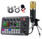 panjin F998 BM800 Set Kit de Carte Son Portable Microphone à Condensateur Set Live Sound Card