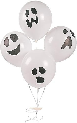 20 Stück Halloween Luftballons Party Deko 12 Zoll Party Latex Ballons für Halloween Geburtstag Dekoration