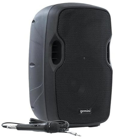 Enceinte Active Gemini AS 08 Togo sur Batterie avec Micro 500 Watts USB/BT/AUX/SD