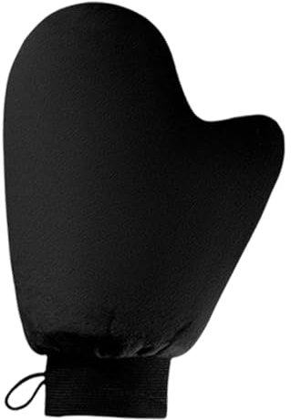 Fake Tan applicatore, guanto abbronzante – guanto da applicazione finto tan – guanto portatile double face in velluto per mousse, lozione e prodotti per la cura della pelle