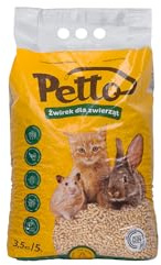 Mardom Katzenstreu Pellets Holz 3,5 KG 7L Öko