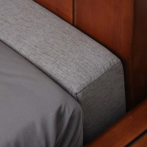 Kit de pont de lit en mousse à mémoire de forme pour lit jumeau à king size/queen size - Remplissage de l'espace épais - Rembourrage de tête de lit - Traversin - Oreiller prolonge le matelas et