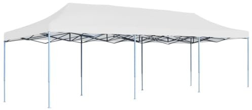 Xichuzi Carpa Plegable y Desmontable Blanco 3x9 m, Carpa Playa, Cenador, Toldos Playa, Pergola Playa, Toldo Exterior, Pergolas De Jardin - 48872
