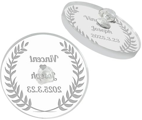 Poignée de tampon à biscuits personnalisé Kit de tampon personnalisé pour la pâtisserie, les gâteaux, les biscuits, les tartes, le pain d'épices DIY