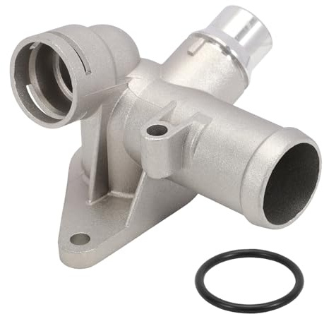Junta de salida de agua de aluminio, conexión de la carcasa, manguera de agua, brida de refrigerante para A4 B6 B7 1.8T Avant Cabrio Seat Exeo 2002 2003 2004 2005 2006-2008 06B121132E