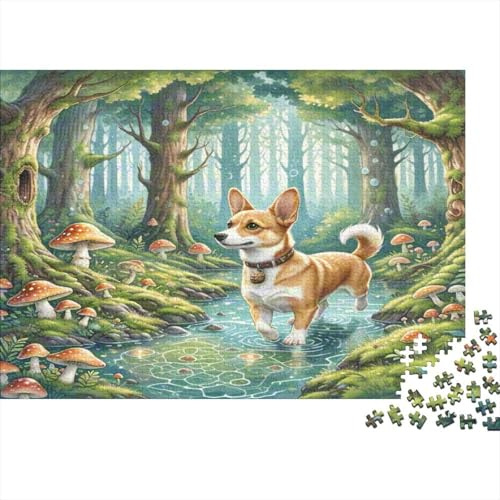 Puzzle 1000 pezzi Giglio | Castello | Ecologico | 52x38cm