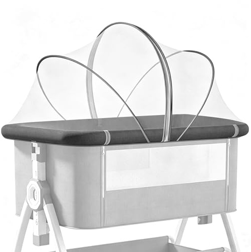 Mosquitera Cuna Bebé, Mosquitera Plegable para Cuna (60 x 105 Cm)