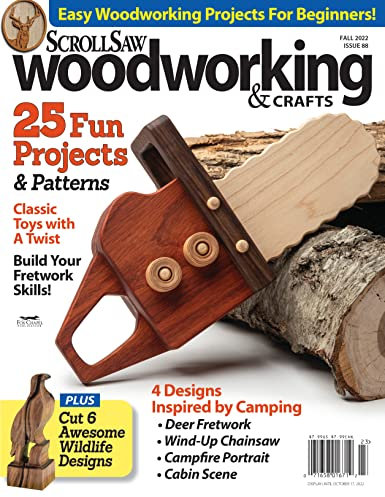 Scroll Saw Woodworking & Crafts Issue 88 Fall 2022 (Magazine)