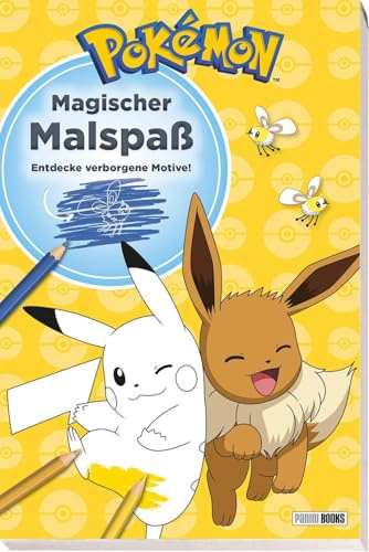 Pokémon: Magischer Malspaß - Entdecke verborgene Motive!: Malblock