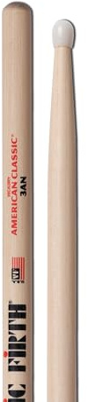 Vic Firth Drumsticks 3A aus amerikanischem Hickory mit Nylonköpfen