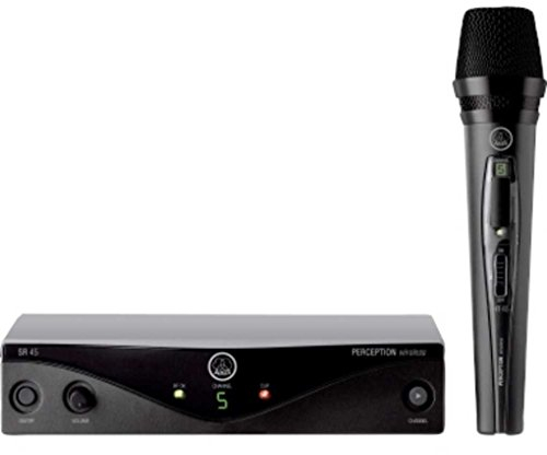 AKG WMS40Mini Vocal Set ISM2 Funkmikrofon-Set Übertragungsart (Details):Funk