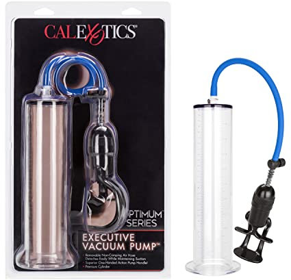 California Exotic Novelties Executive Vacuum Penis Pump, Clear