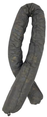 Spilfyter Absorbent Socks - 3 x 4', 12-Pack - Universal Leak, Drip, and Spill Control, 12.5 Gal Absorbency, Gray - 12GSS54-SB