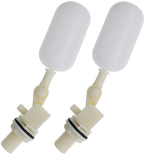 OTOTEC 2 Stück 1,9 cm 25 mm Schwimmer-Kugelhahn Abschaltung Automatisches Befüllen Futter Aquarium Aquarium Luftbefeuchter Mini Wassertank