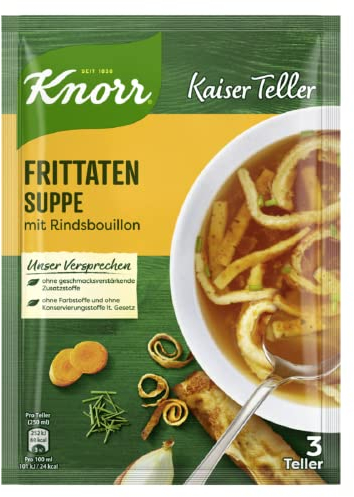 Knorr Kaiserteller Frittatensuppe, 14x51g