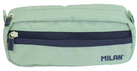 Portatodo rectangular 2 cremalleras serie 1918. verde MILAN ®