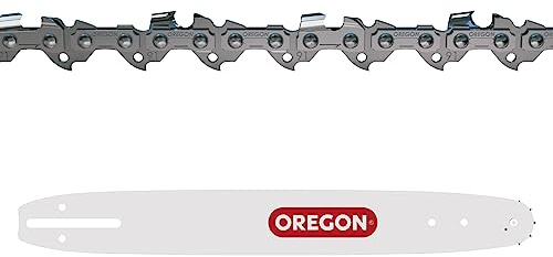 Oregon Sägekette und Führungsschiene 40cm A041 Schwert | 3/8 LP, 1.3mm, 56 Treibglieder, Kompatibel mit Husqvarna, Ryobi, B&Q, AEG, Dolmar, Echo, Efco, Einhell, Greenworks