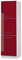 Vicco Oven housing cabinet Fame-Line, Bordeaux High Gloss/White, 60 cm