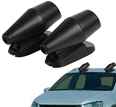 Gusengo Ciervo para Coche | Dispositivo silbatos Advertencia Ciervos para Coche | 2 uds. silbatos Advertencia ultrasónicos Alerta Animales Coche, ahuyentar