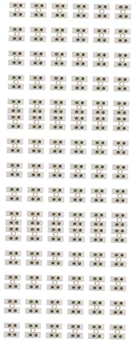 ULTECHNOVO 90pcs Screw Type Quick Connect Terminal Block Position Wire Connectors Butt for Electric Wire Connectors Suitable for Push Fit Scenario