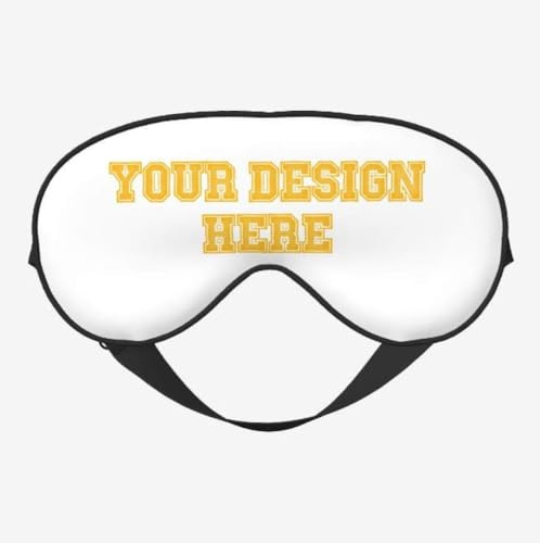 Personalisierte Benutzerdefinierte Schlafmaske,Augenmaske Mit Verstellbarem Riemen,Verdunkelungs-Schlafmaske Für Die Augen,Schlafschattenabdeckung Für Sommerreisen,Reduziert Für Frauen,Schlaf
