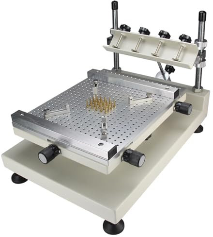 MiBoce Lotpastendrucker, Manueller Schablonendrucker, Druckgröße 300 X 400 Mm, Doppelseitiger Positionierungsdruck, Höhenverstellbar, Wiederholgenauigkeit ± 0,01 Mm, Für Die Verpackungsdruckindustrie