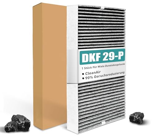 Activated Carbon Filter for Miele Cooker Hood DKF 29-P