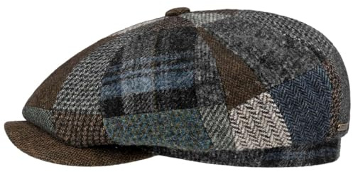 Stetson Hatteras Patchwork Schirmmütze Made in EU Herren Sommer Winter