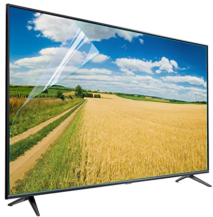 TGDGFKIAS TV-Bildschirmschutz, Bildschirmschutzfolie in verschiedenen Größen for LCD-, LED-, OLED-, QLED- und 4K-HDTVs(70in 1538x869mm)