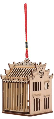 Veemoon Gabbia per Cavallette in Legno Resistente, Mini Contenitore Naturale per Cricket, Scatola Osservazione Insetti, Cestino Trasporto Insetti, Piccolo Terrario Educativo