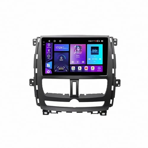 Trådlös Apple Carplay Android Auto-Skärm för Nissan Succe 2010-2015 Backkamera, Spegellänk, Bluetooth, Röststyrning, Gps-Navigering, Aux, 8 Kärna 6G+128G