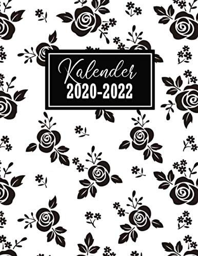 Kalender 2020-2022: Wochenkalender, Notizbuch, Jahresplaner | Organizer, Kalenderbuch und Terminplaner | Buchkalender und Terminkalender für die Jahre 2020-2022 I Hochglanz Softcover mit 100 Seiten