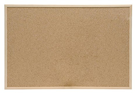 5 Star Office 906705 Tableau de liège avec cadre en bois 60 x 40 cm