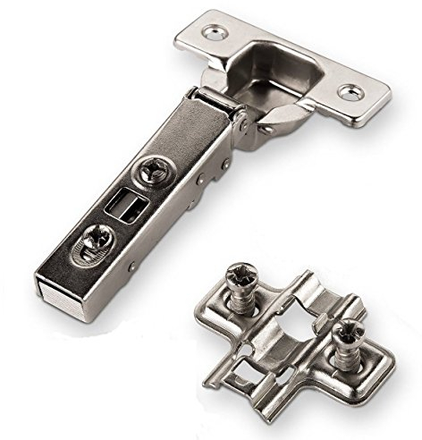 30 X Pack of Soft Slow Close Kitchen Cabinet Door Hinges