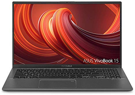 ASUS VivoBook 15 Thin and Light Laptop 15.6 Full HD, AMD Quad Core R5-3500U CPU, 8 GB DDR4 RAM, SSD PCIe da 256 GB, AMD Radeon Vega 8 Graphics, Windows 10 Home, F512DA-EB51, Slate Gray